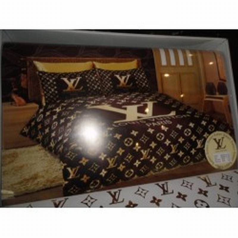 Louis Vuitton Bed Set LV Bedding SATIN Bedspread Sheets Manufacturer, Supplier & Exporter ...