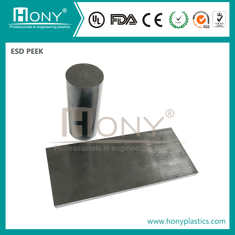 Heat Resistance Esd Peek Plastic Sheet Customized Peek Plastic Plate