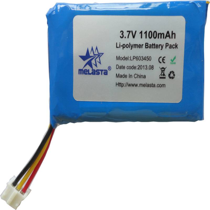 1100mAh 3 7V LiPO Battery Pack LP603450 Melasta Ecplaza Net