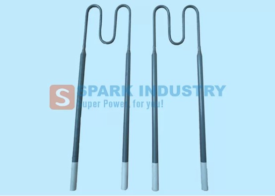 W Type Molybdenum Disilicide MoSi2 Industrial Heating Elements SPARK