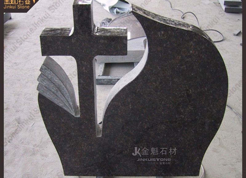 Black Granite Custom Cross Tombstone Hebei Jinkui Stone Co Ltd