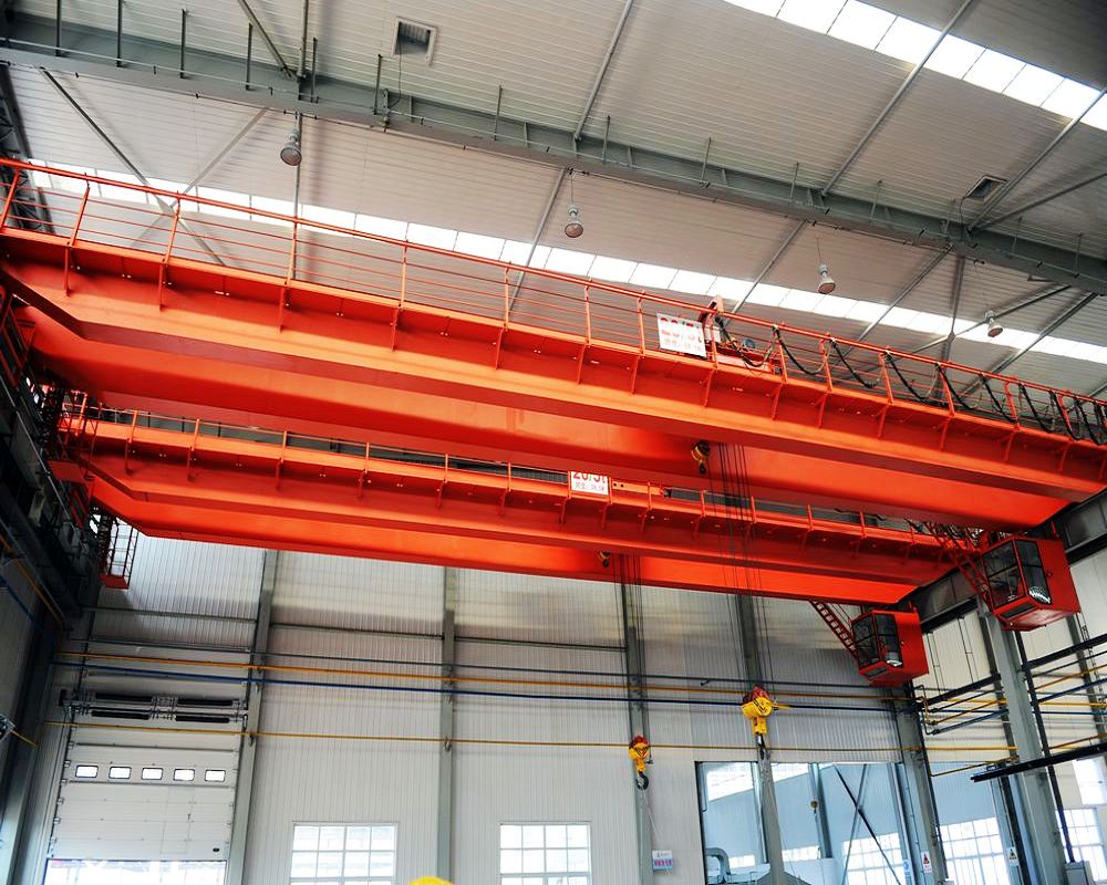 Double Beam Electric Winch Trolley Overhead Bridge Travelling Eot Crane