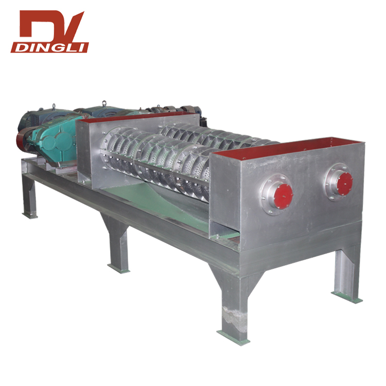 Kitchen Waste Screw Dehydration Treatment Machine Zhengzhou Dingli