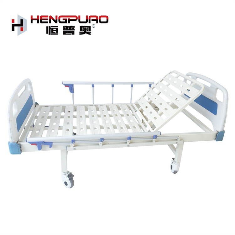 Handicapped Equipment Back Reclining Manual Hospital Beds For Sale