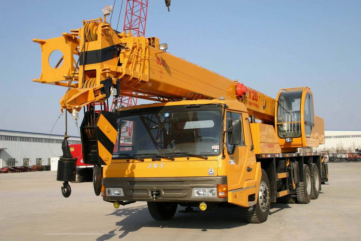 20T WUYUE Truck Crane M5263JQZ20G QY20G Shenzhen Yuhan Electro