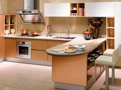 2014 Acrylic Kitchen Cabinet OPPEIN New Home Furniture Guangdong