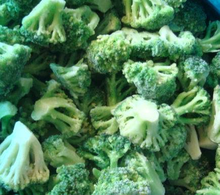 Frozen Green Broccoli Cut Frozen Vegetables 3 5cm Supply From China