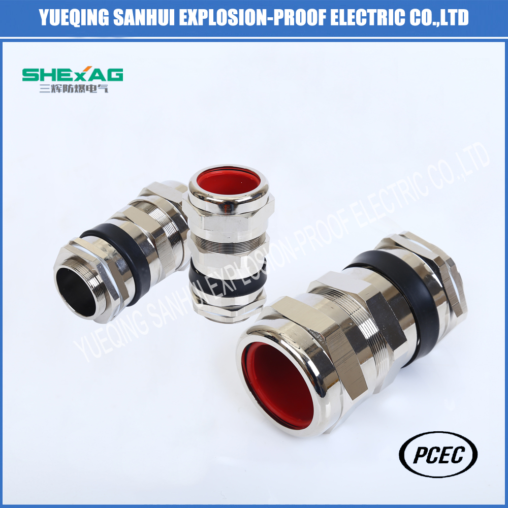 Double Compression Cable Glands For Hazardous Environment Yueqing