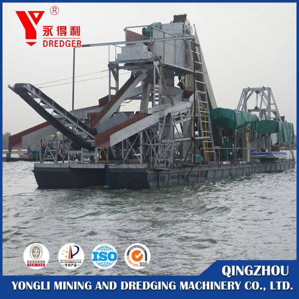 Bucket Wheel Gold Dredger For Sale Qingzhou Yong Li Mining Dredger