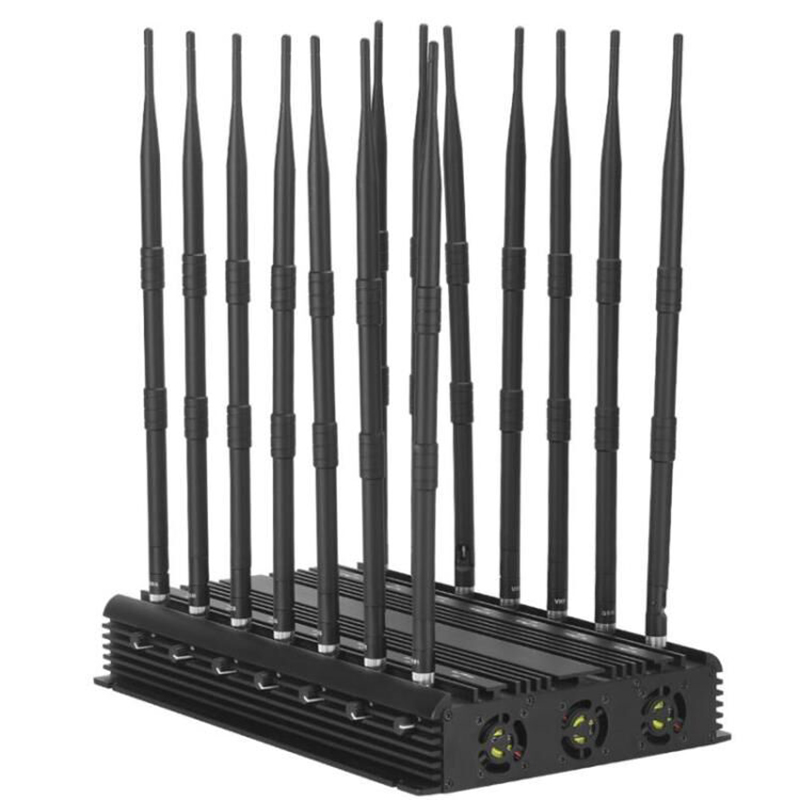 Desktop Wireless G Signal Jammer With Antennas Cellphone G G G