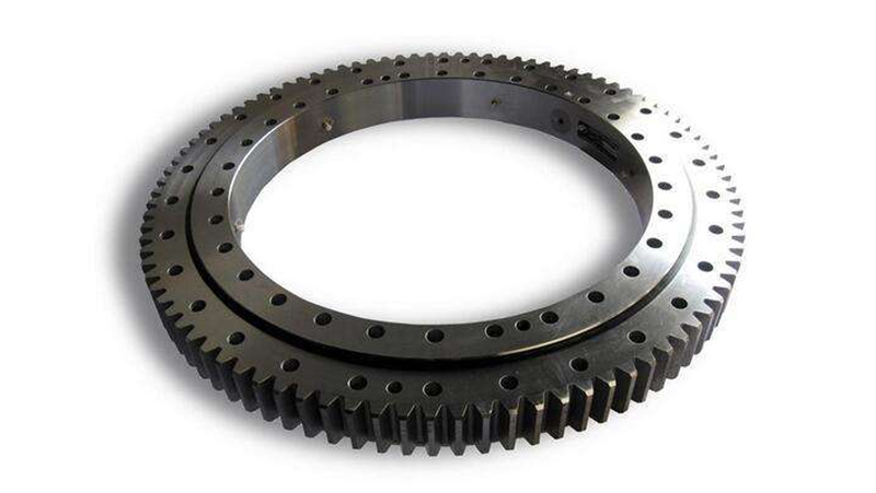 Crossed Roller Slewing Bearings With External Gear Teeth Rks