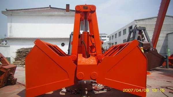 Electric Hydraulic Clamshell Grab Shanghai Eumess Machinery Co Ltd