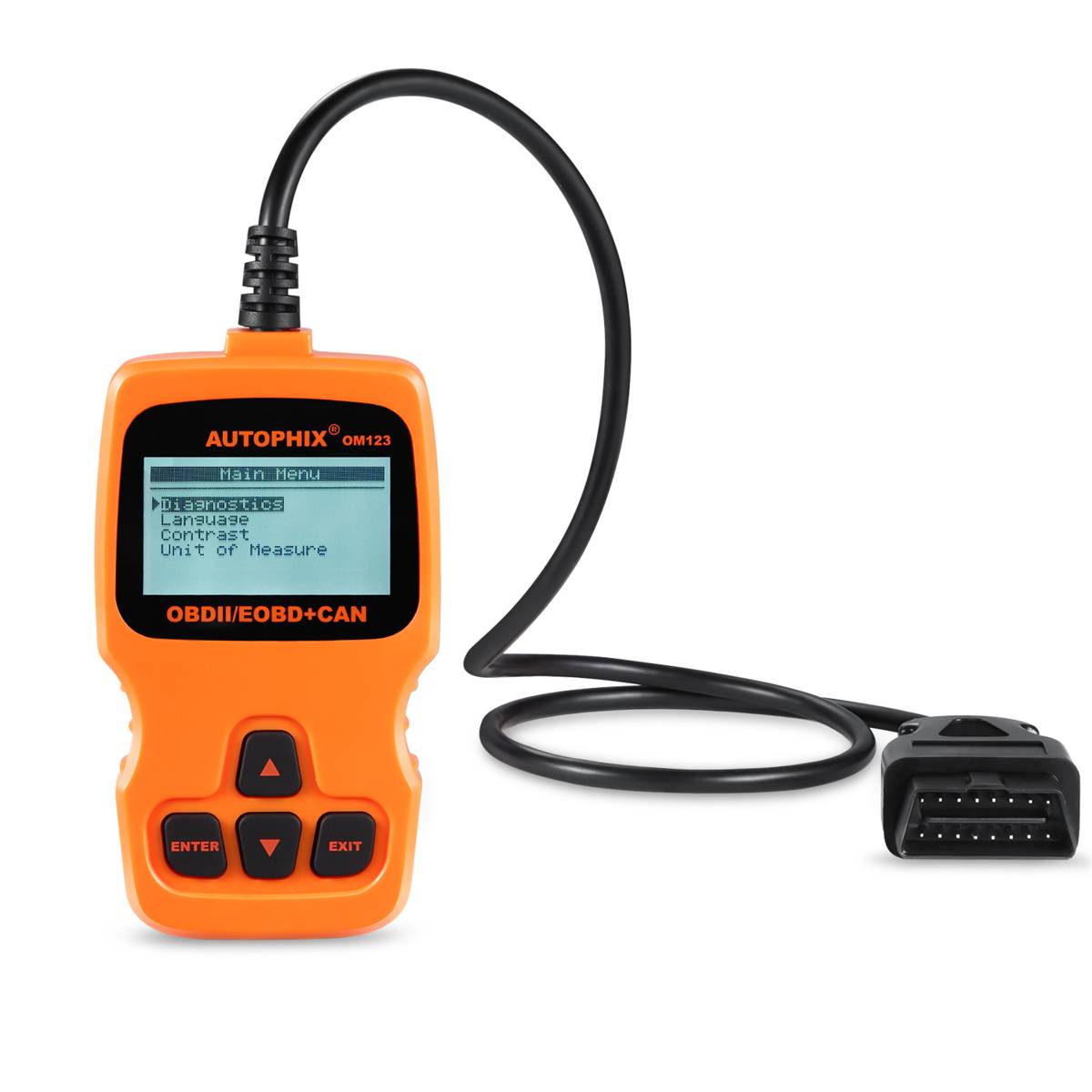 Autophix Om Orange Obd Eobd Scanner Car Diagnostic Code Reader