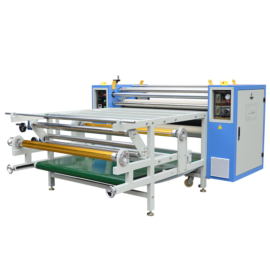 Large Format Roller Calender Oil Sublimation Heat Press Transfer