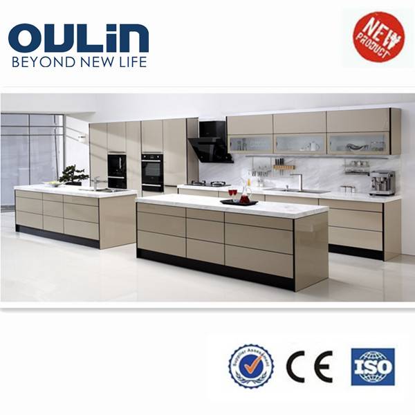 2013 modern aluminum kitchen cabinet design - Ningbo Oulin Kitchen