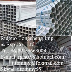 Steel Pipe Galvanized Pipe Carbon Pipe Ruiguo Tongshdeng Imp Exp