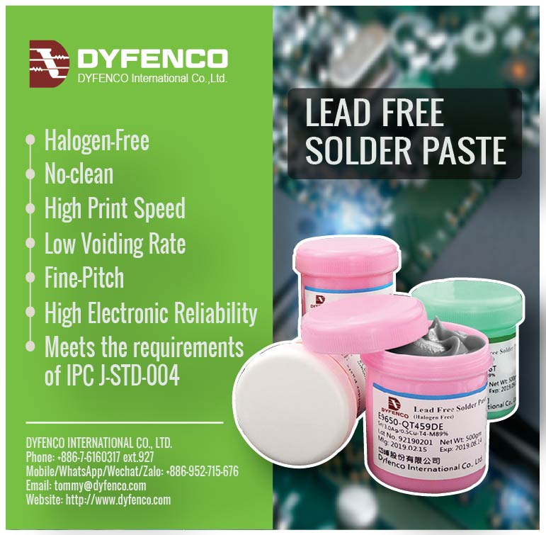 Lead Free Solder Paste Dyfenco International Co Ltd Ecplaza Net