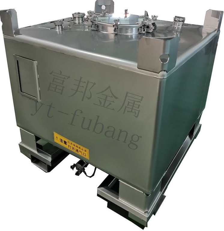 Food Grade L Stainless Steel Ibc Tank Liquid Tank Yantai Fubang