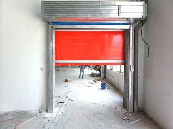 Electric Pvc Rapid Roll Up Door High Speed Door Seppes Door Industry