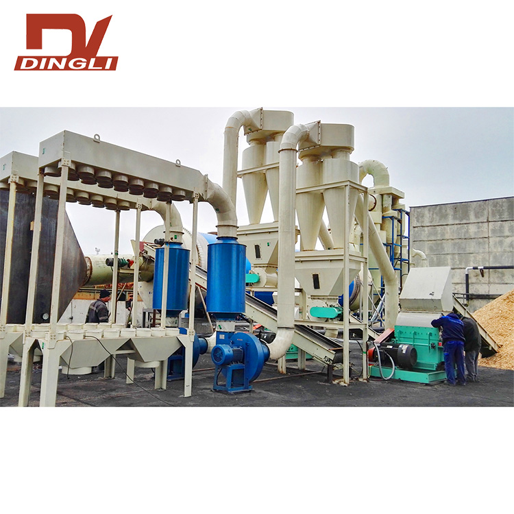 Complete Wood Pellet Production Line Zhengzhou Dingli New Energy