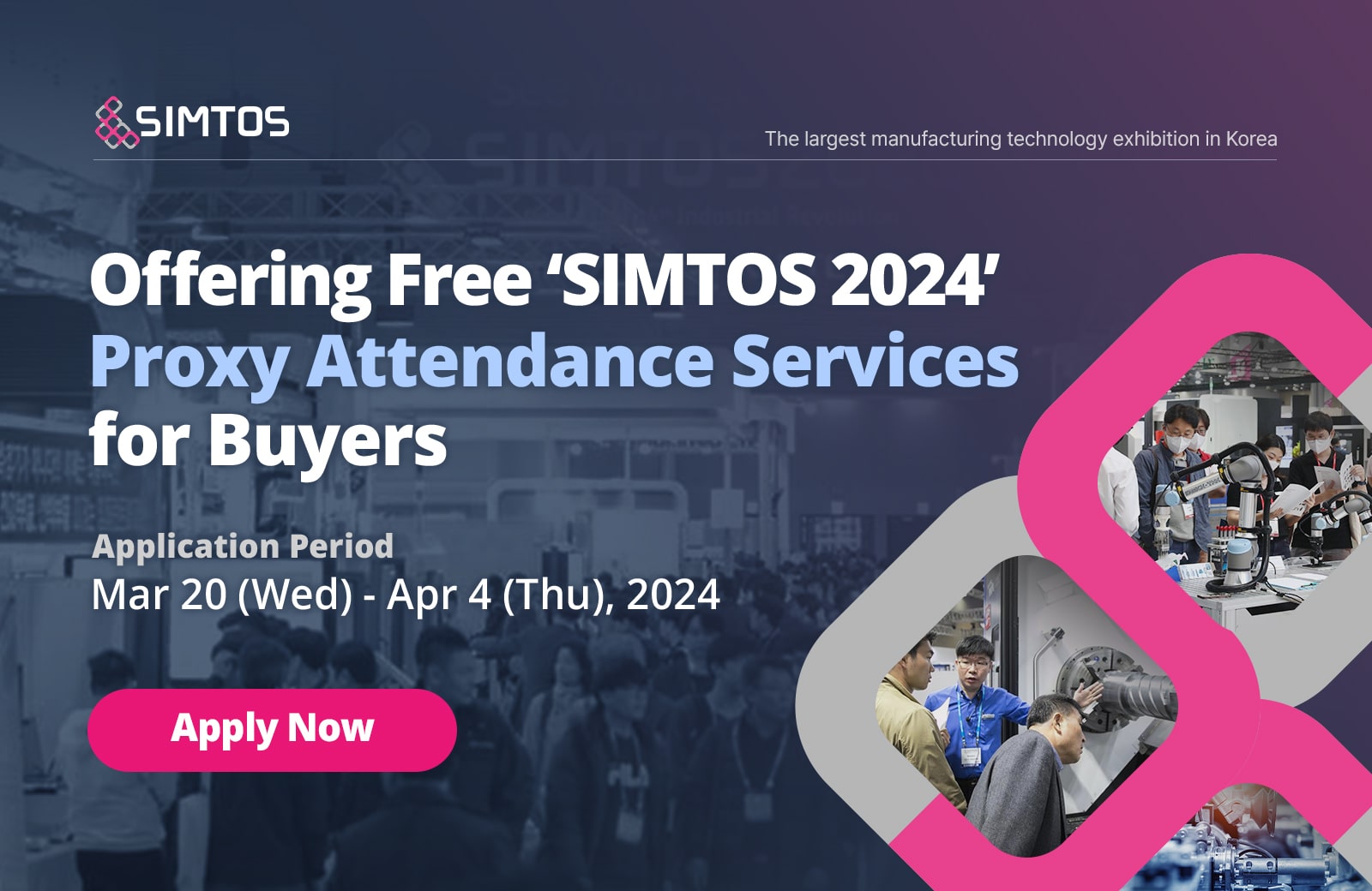 Free SIMTOS 2024 Proxy Attendance Service for Buyers