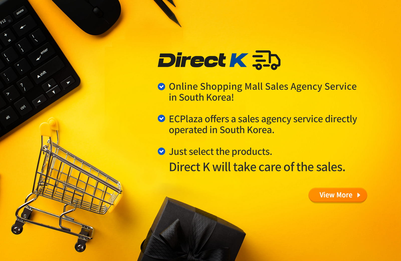 Direct K online shopping mall sales agency service
