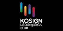 KOSIGN 2018 - korea international sign & design show,  logo