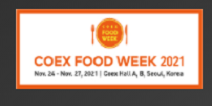 COEX food week 2021,  logo