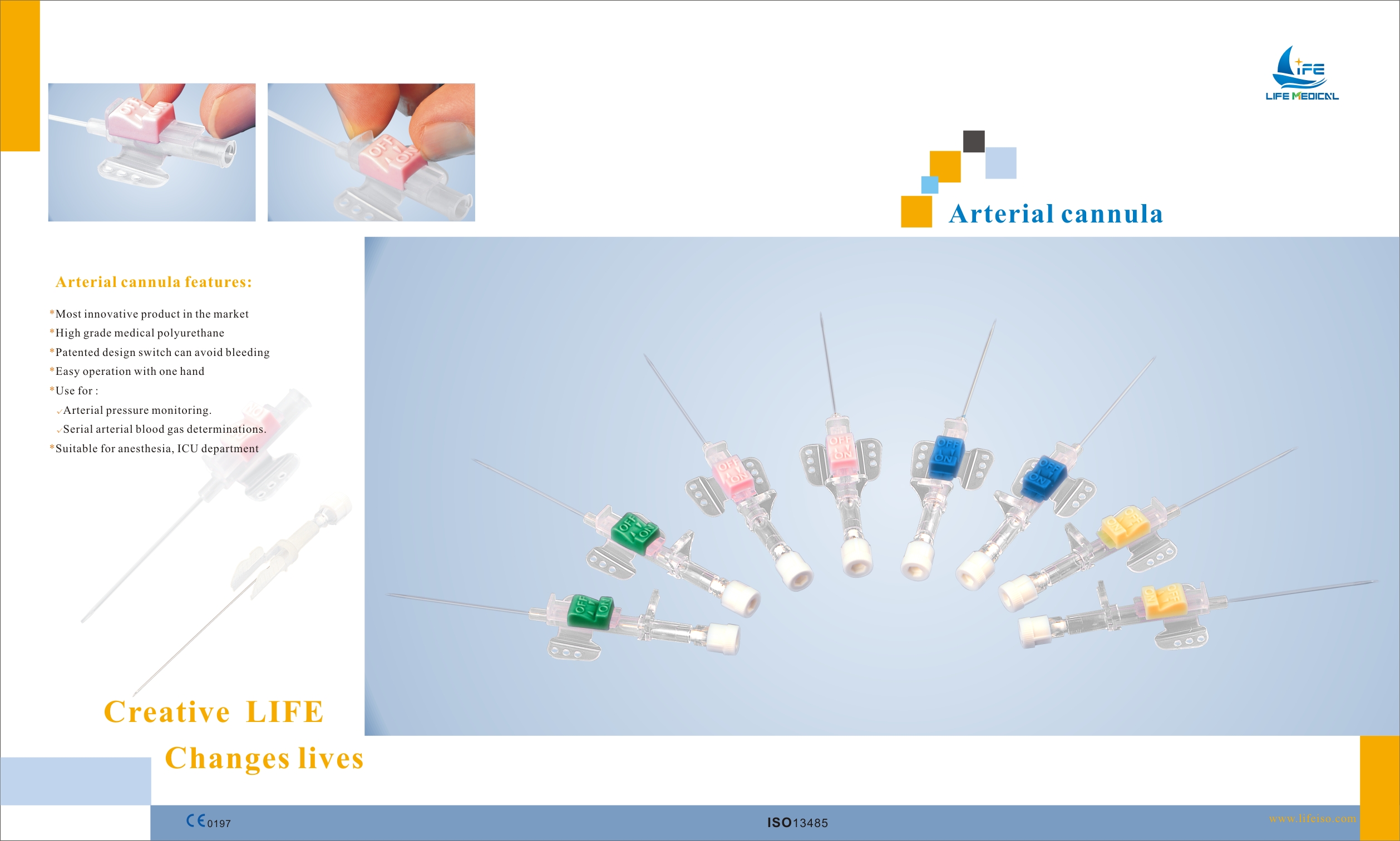 LIFE MEDICAL EQUIPMENT (GUANGZHOU) COMPANY LTD - Arterial Cannula ...