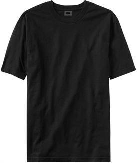 black blank shirt