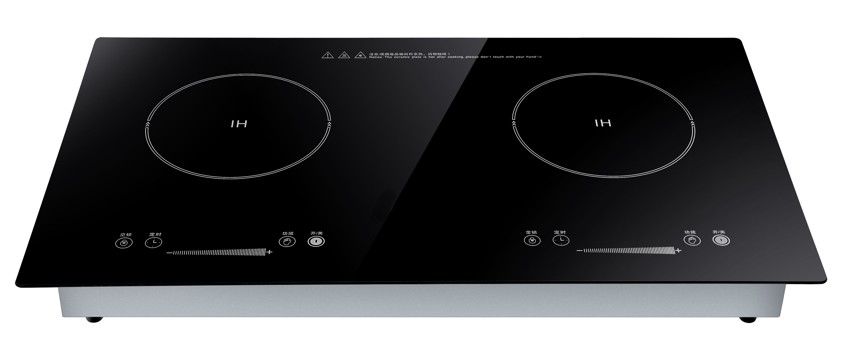 Household Electric Two Burners Induction Cooktop 3500w