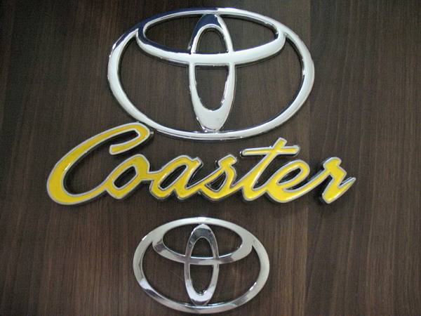 Toyota Coaster Car Emblem Car Logo Chromed Auto Emblem Manufacturer ...