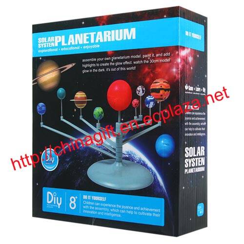 DIY Glow Solar System Planetarium Intelligent Toy Science Learning Toy ...