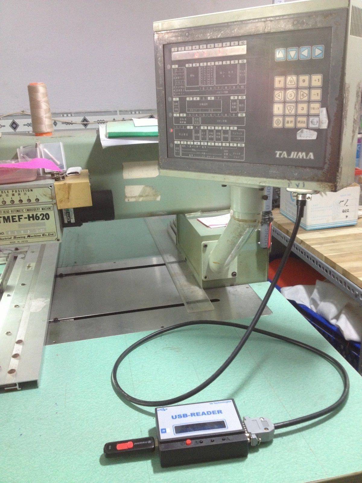 TMEF TME-HC Reader for Tajima embroidery machine TME-DC TMEG Model: TMEF-H 