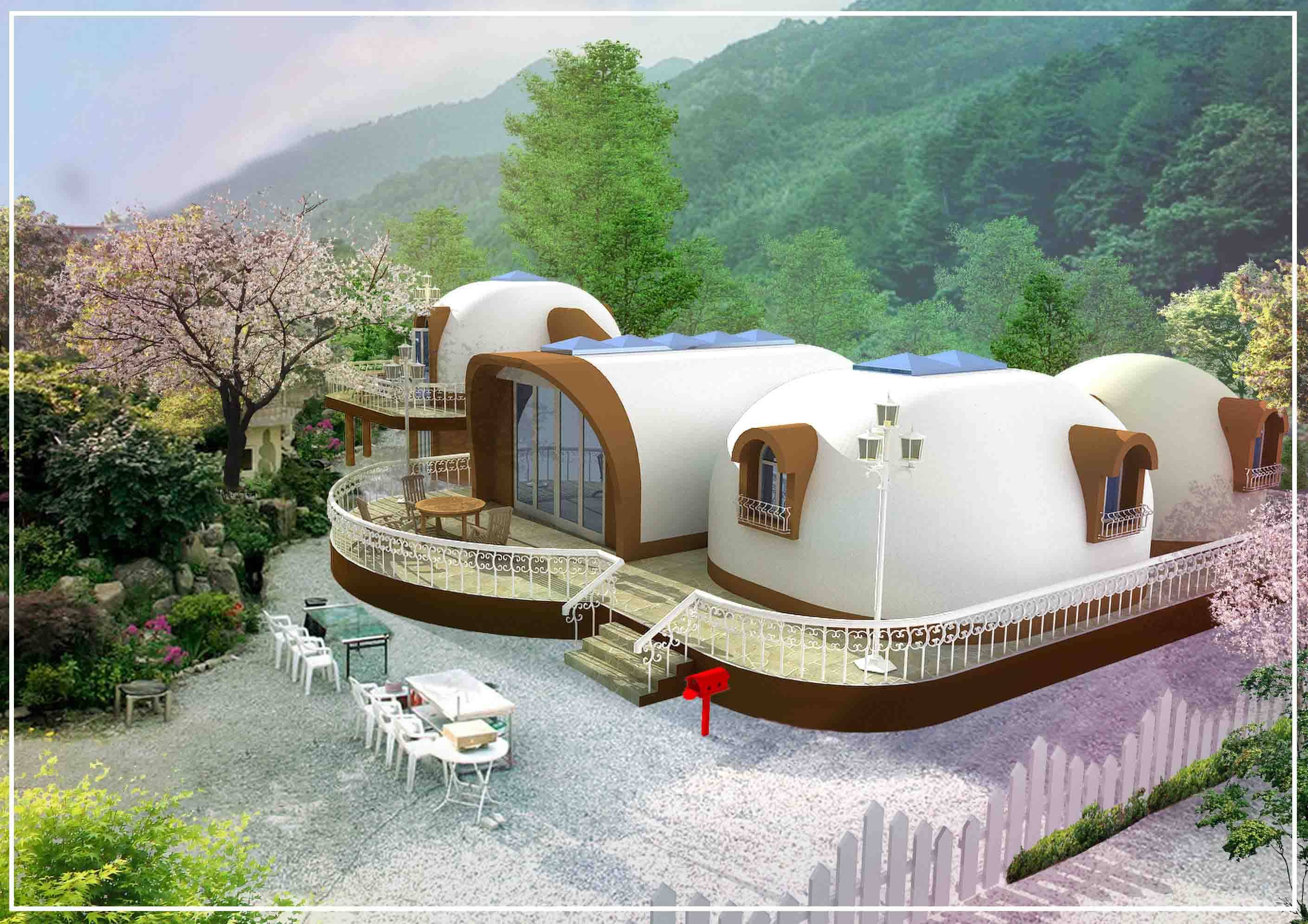 Japan Dome House co пенопласт