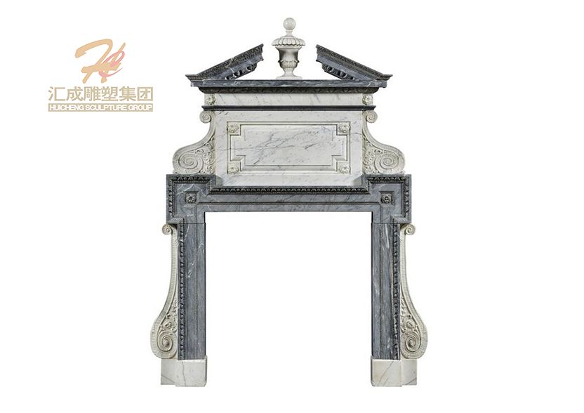 Hand Carved Black Marble Door Frame Surround Manufacturer