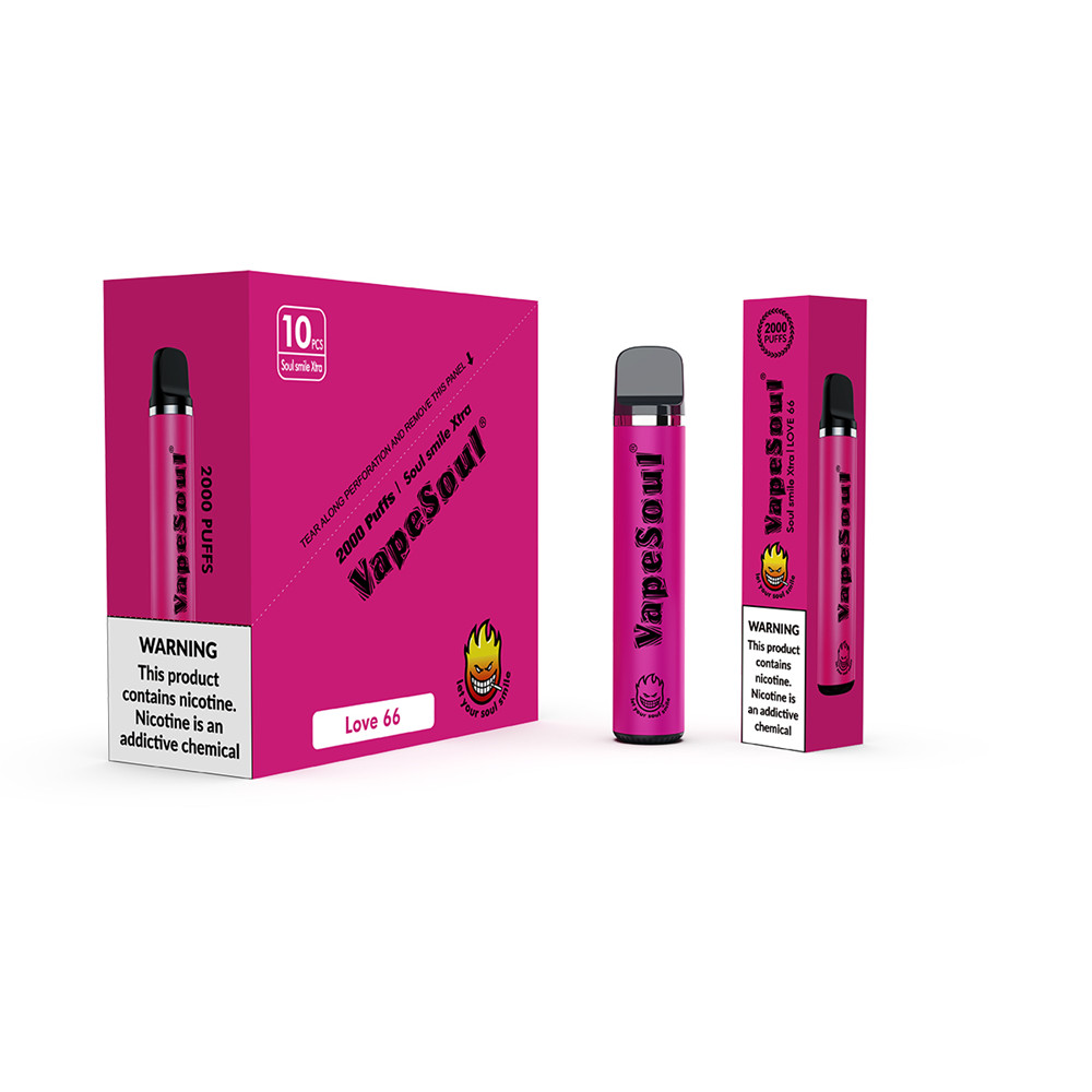 Original Vapesoul Disposable Vape 2000 Puffs In Stock - Shenzhen Kester ...