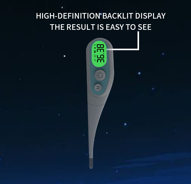 AOJ-25A Digital Thermometer For Baby Armpit, Oral, Butt Thermometer ...