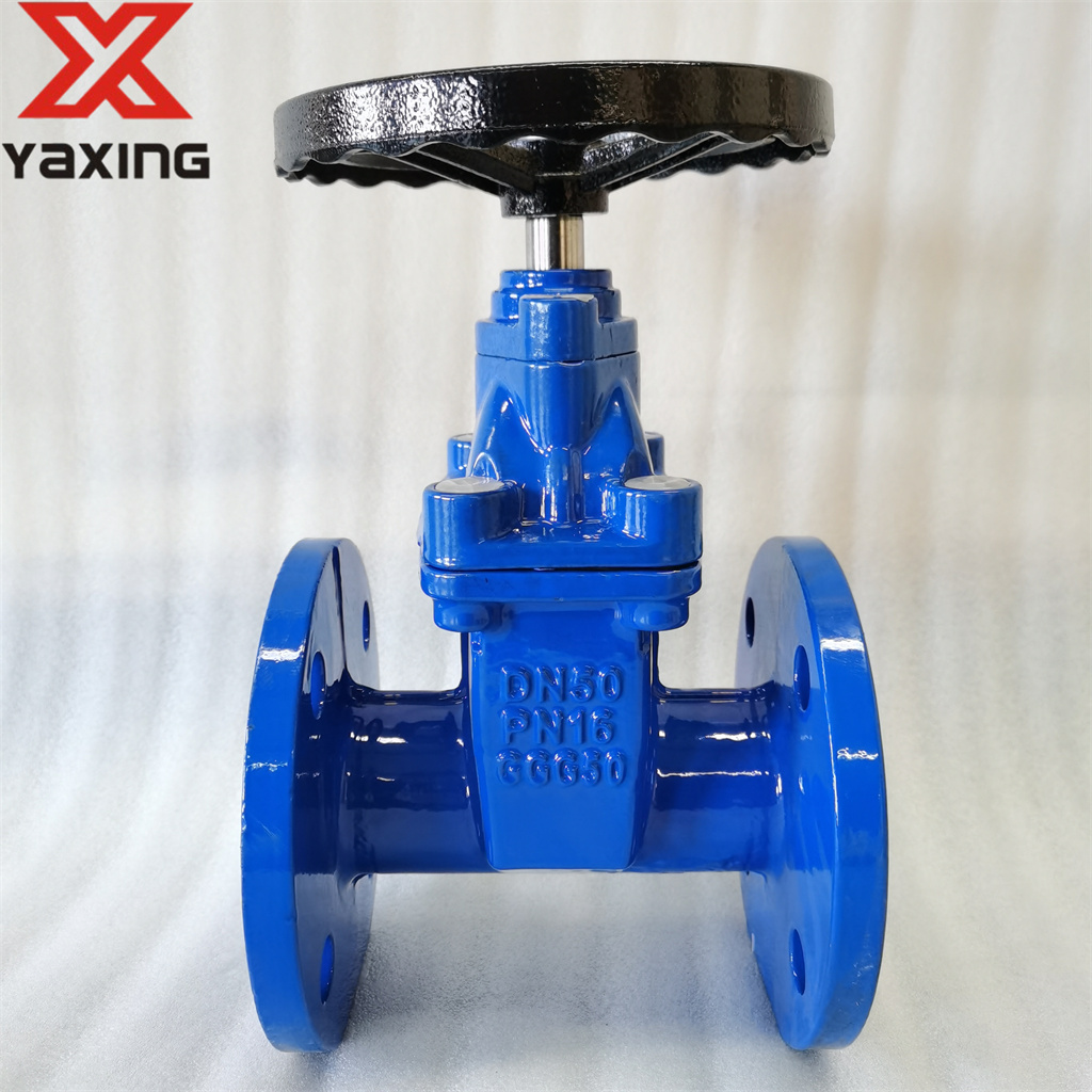 Bs5163 Rf Pn16 Ductile Iron Resilient Seated Gate Valve Soft Gate Valve Botou Yaxing Fluid