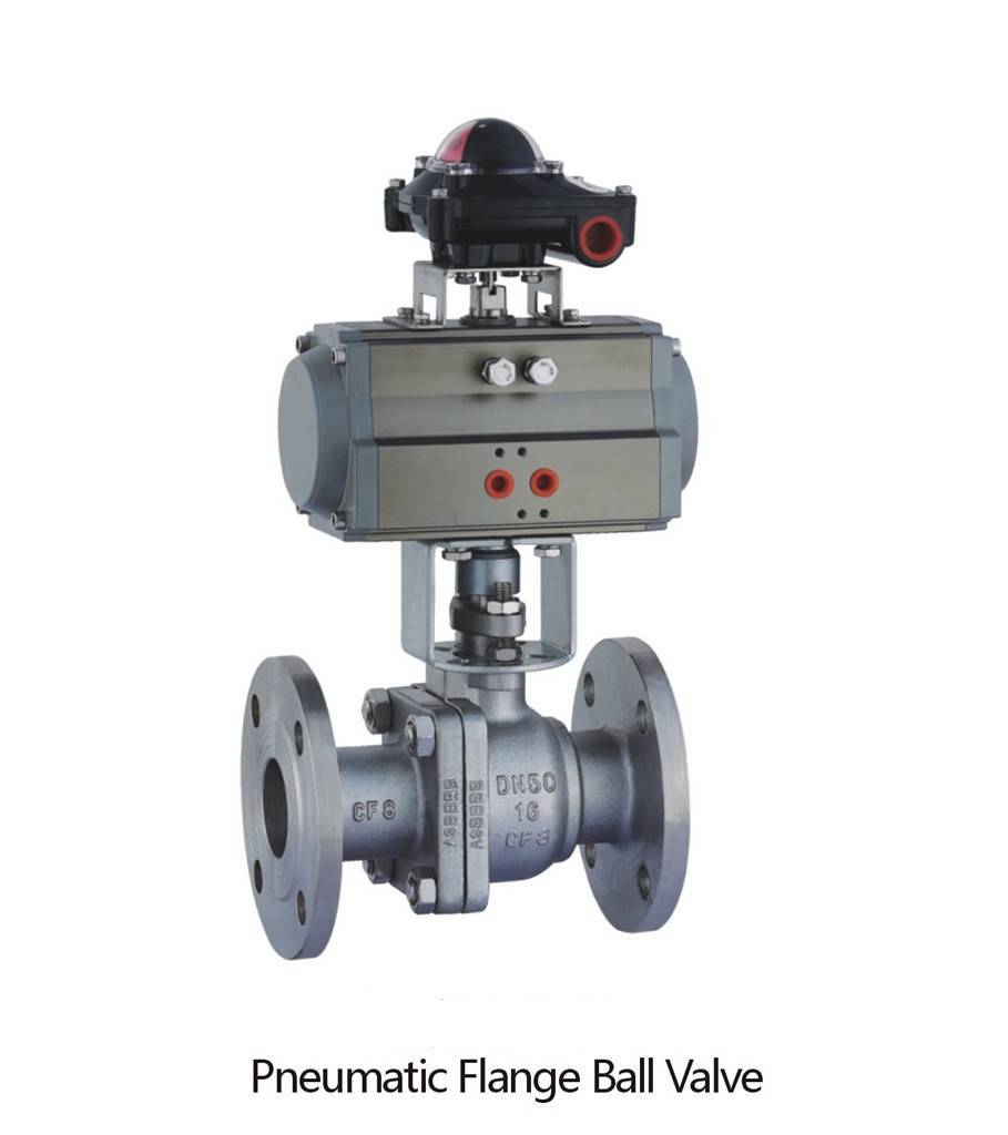 Pneumatic Flange Ball Valve - Zhejiang Zhitai Automatic Control Valve ...