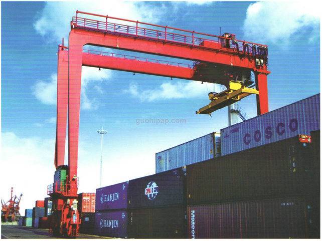 Rubber Tyre Container Gantry Crane - Guohi Project & Parts Co., Ltd ...