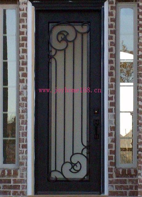 Wrought Iron Single Entry Interior Door Designs Joyhome