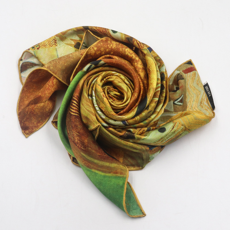 custom made silk scarf