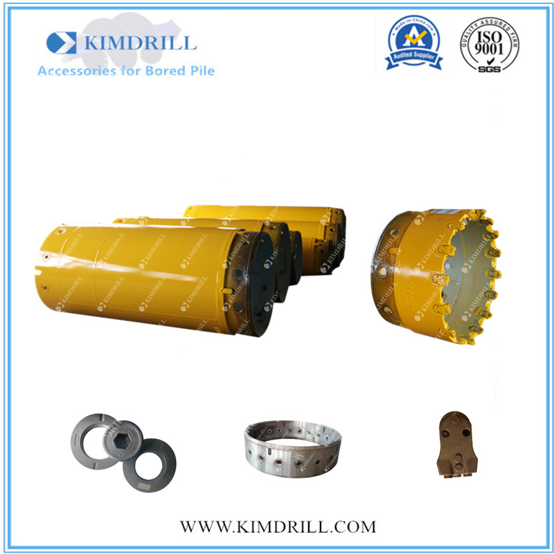 Pile Casing Shoe Segmental Casing Liner Casing Tubes For Deep