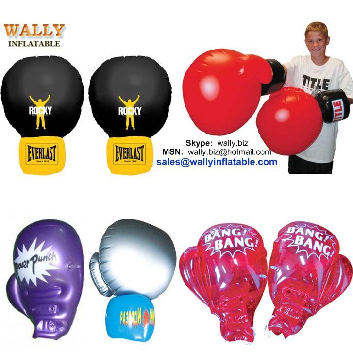 inflatable boxing gloves target