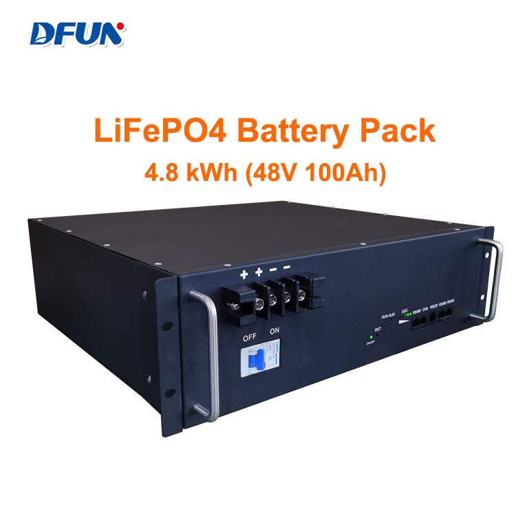 DFUN Lithium Battery Pack 48V 100Ah Module Lifepo4 Battery Pack 4.8kwh ...