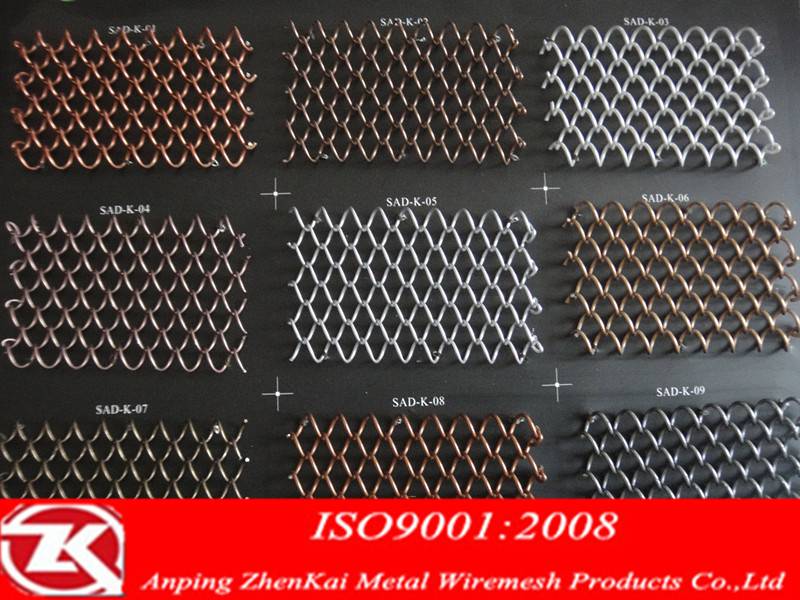 Good Appearance Decorative Wire Mesh For Cabinets Anping Zhenkai