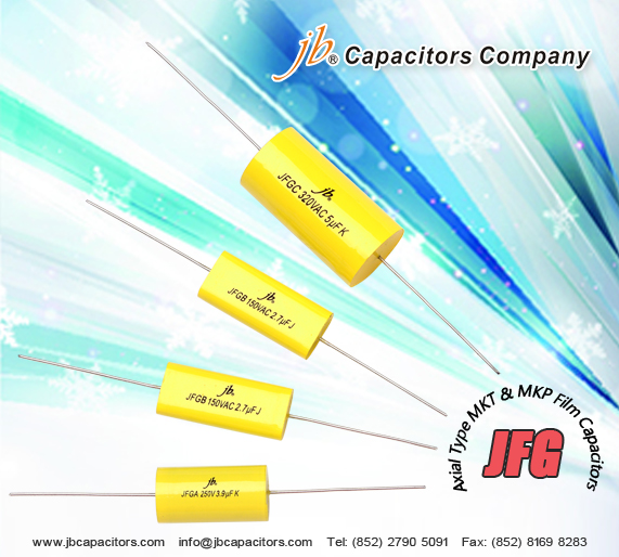 JFGC--Axial Metallized Polypropylene Film Capacitor (CYCLOIDAL) - Jb ...