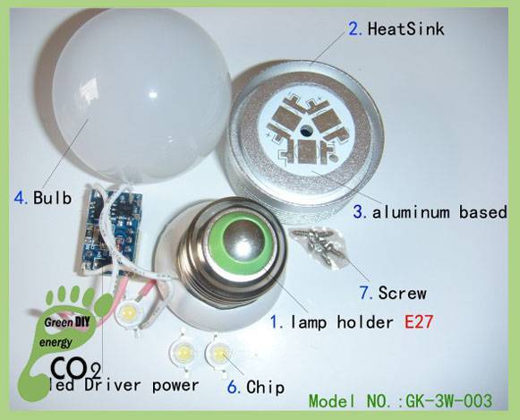 LED bulb light parts - Genphoal Technology Co., Ltd.