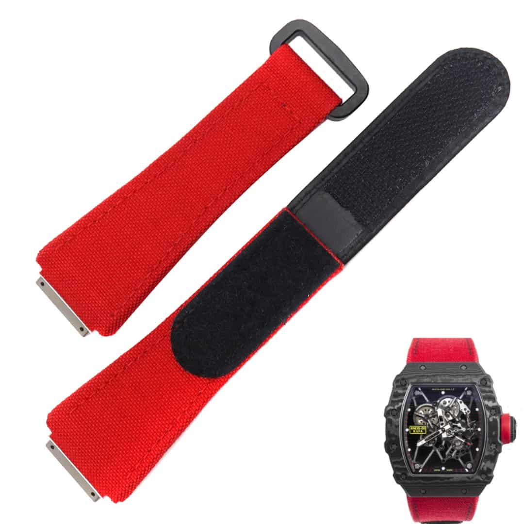 Customized Richard Mille Velcro Strap Nylon For RM 035 030 055 011